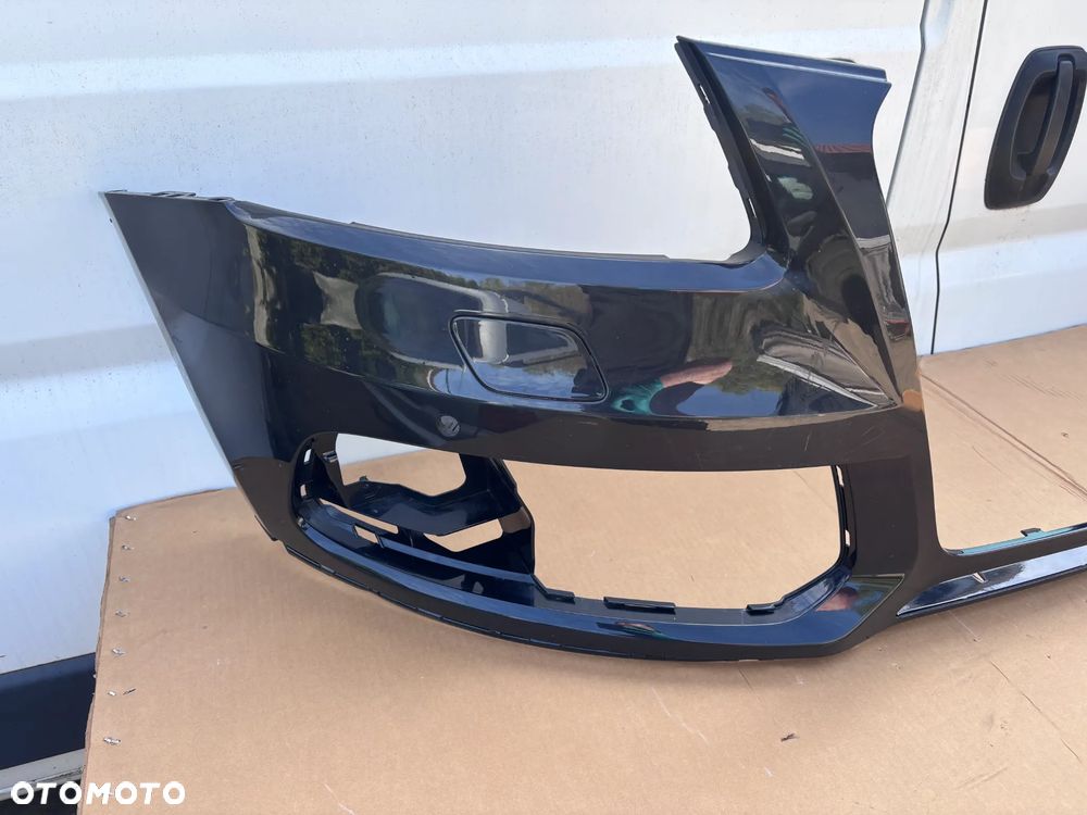 Audi Q5 8R 8R0 Lift 12- Oryginalny Zderzak Przedni Czarny 8R0807437AH Pod Czujniki Parkowania Spryskiwacze 8R0807437AJ 8R0807437AK 8R0807437AL - 2