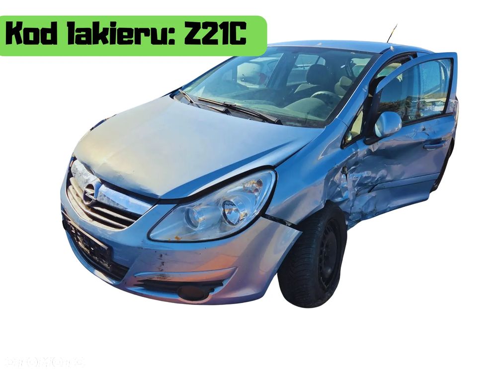 Opel Corsa D 2007 Silnik 1.2 ECOTEC (Z12XEP) 80 KM (59 kW) Z21C Na części silnik, drzwi, klapa, zderzak, lampa - 3