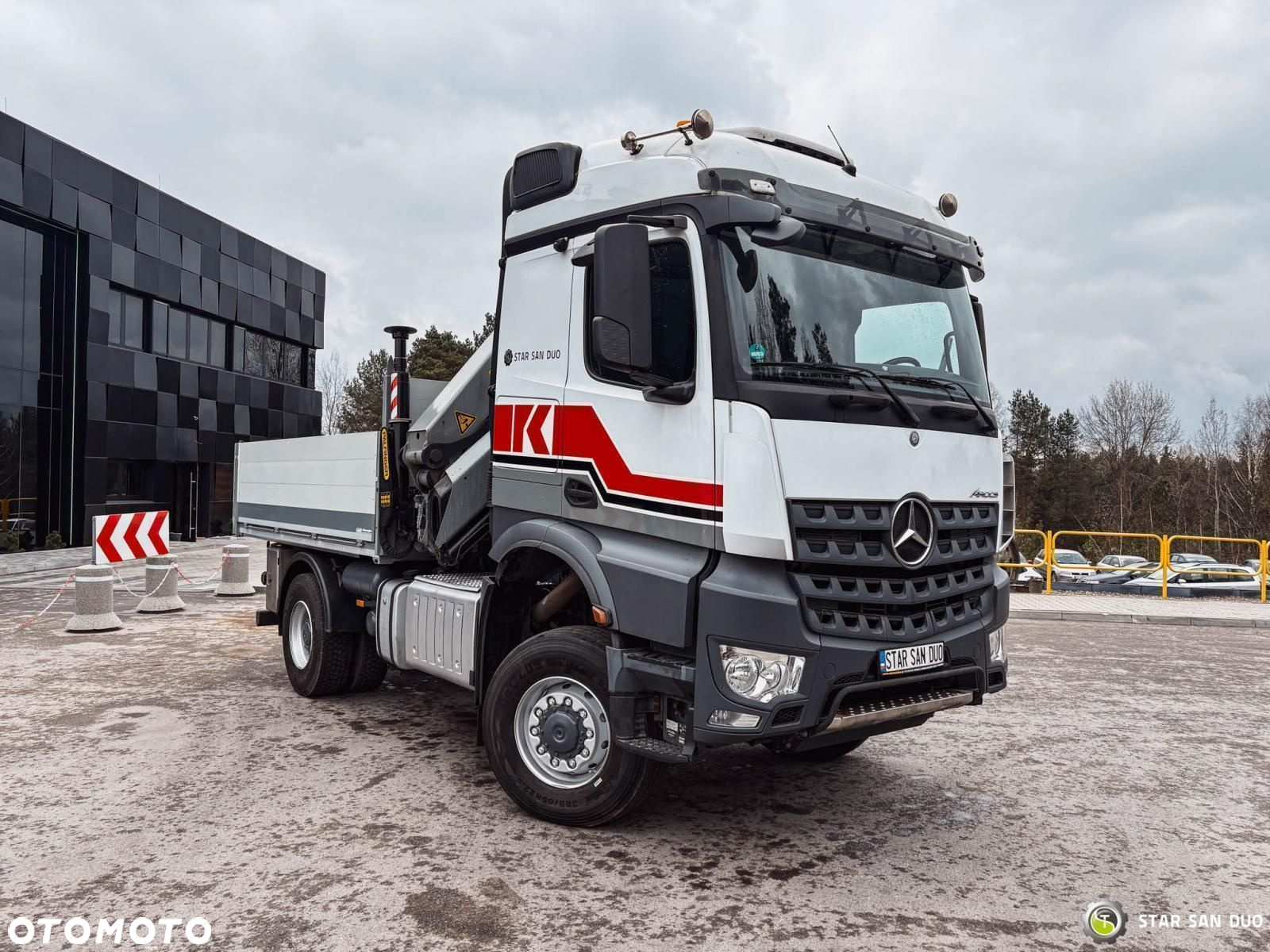 Mercedes-Benz AROCS 1851 4x4 PALFINGER PK 20002 HDS Żuraw Crane Kran - 6