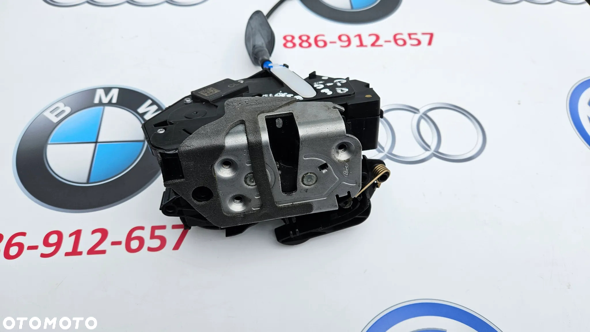 Ford Fiesta MK7 2008- 3D 3 drzwi Zamek drzwi przód lewy Zamek przedni lewy Linki 8A6AA21813AE - 9