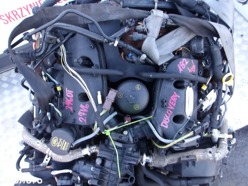 SILNIK KOMPLETNY LAND ROVER DISCOVERY 2.7TD 276DT 182 TYS - 2