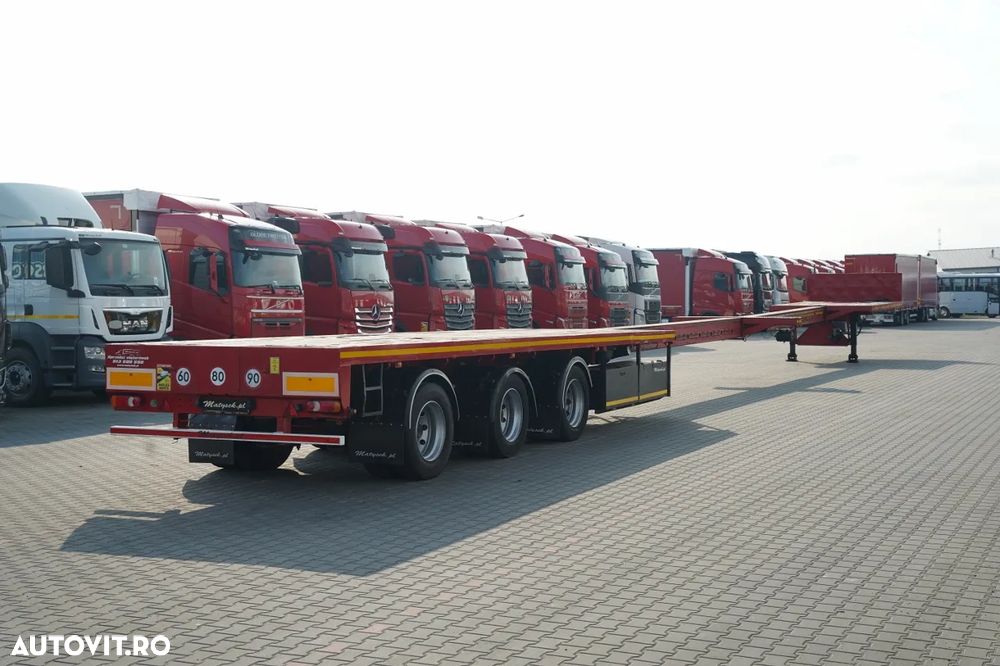 Faymonville REMORCA JOSĂ / SPZ-3AA / EXTENSIBILĂ / REMORCA AUTO / 29 M / AXE DE DIRECȚIE / - 6
