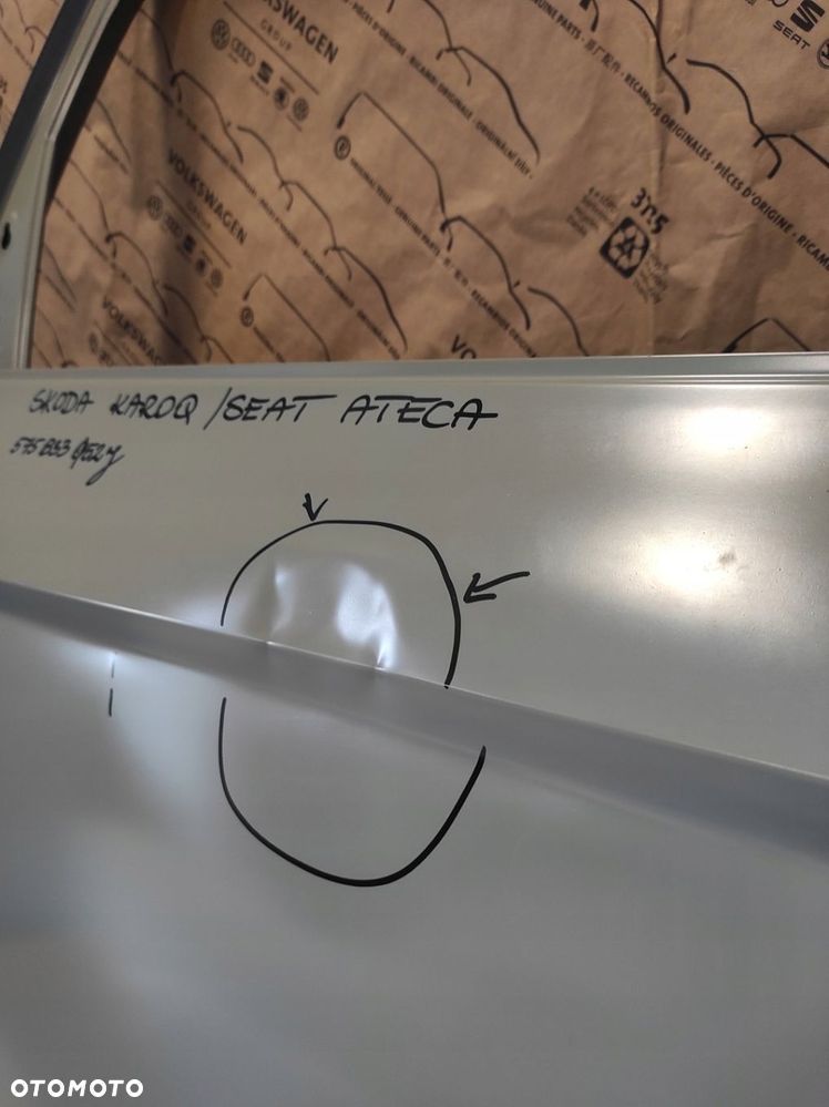 Drzwi Prawe Tylne SKODA KAROQ SEAT ATECA Oryginał - 2