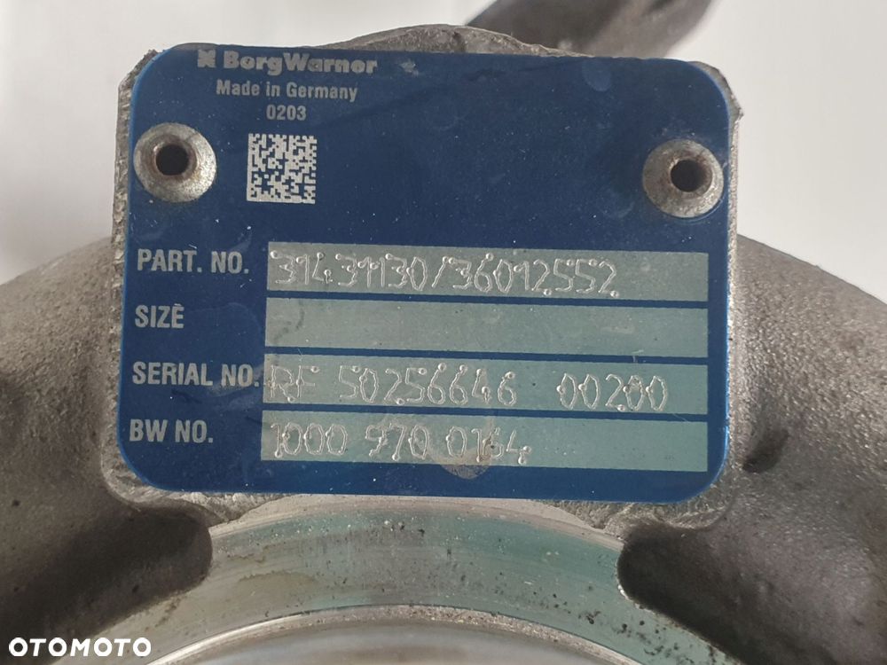 TURBOSPRĘŻARKA Volvo XC60 2.4 D D4 190KM _ turbo 36010145 D5244T21 - 5