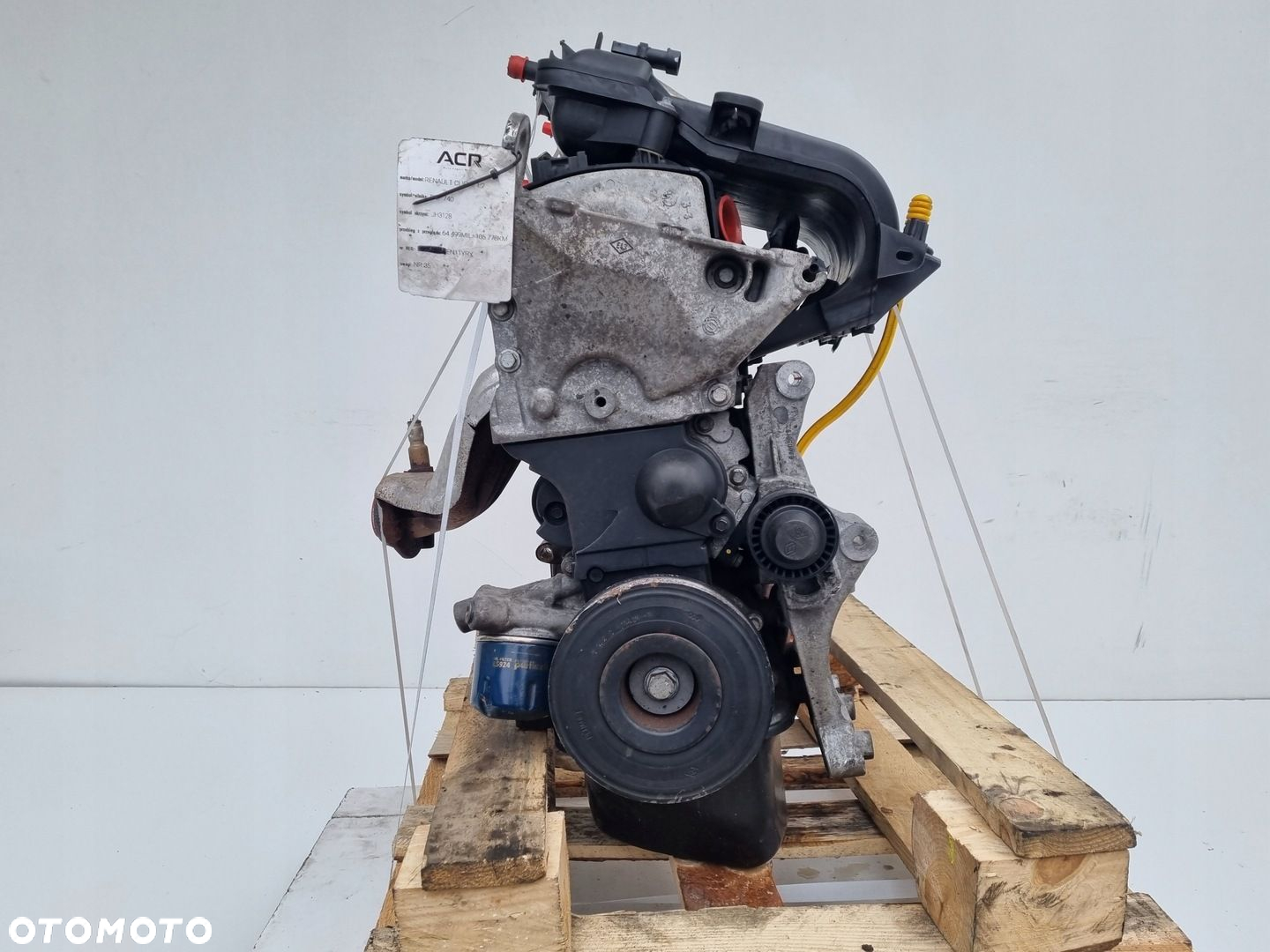 SILNIK KOMPLET Renault Clio III 1.2 16V 75KM udokumentowane 105tyś D4F740 - 7