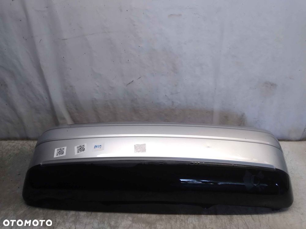 ^ ZDERZAK TYŁ TYLNY DO AUDI A2 LY7W SREBRNY - 1