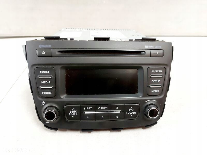 kia sorento ii 2 lift fl radio cd bluetooth 961702pbb0va oe - 1