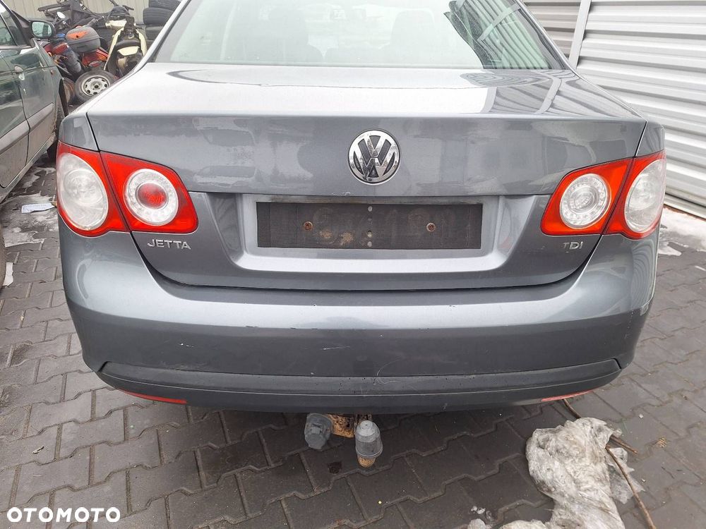 KOMPLETNY TYŁ VOLKSWAGEN JETTA V LD7X KLAPA BAGAŻNIKA ZDERZAK TYŁ  LAMPY - 1