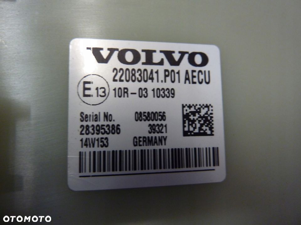 VOLVO FH 4 STEROWNIK KASETA AECU - 3
