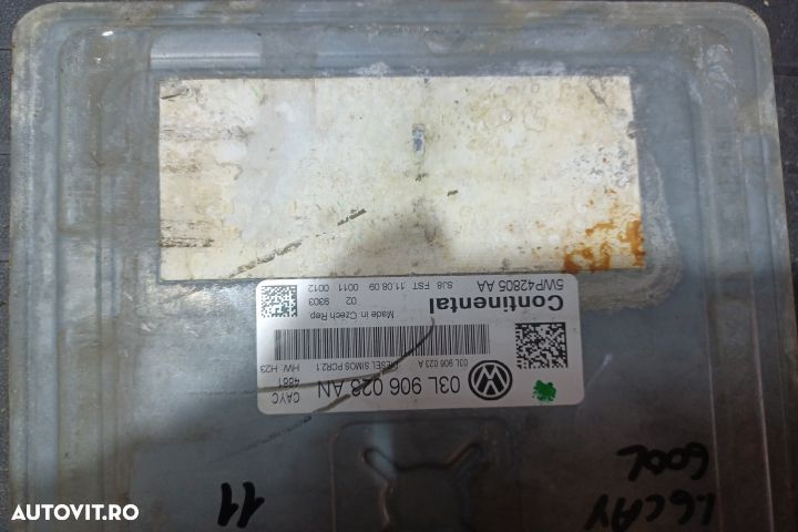 Calculator motor ECU 03L906023AN 5WP42805 - 1.6 CAY 03L906023AN 5WP42 - 3