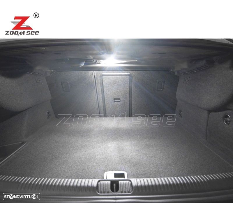 KIT 17 LAMPADAS LED INTERIOR PARA AUDI A3 S3 8 V SEDAN QUATTRO SPORTBACK LIMUSINA 14- - 3