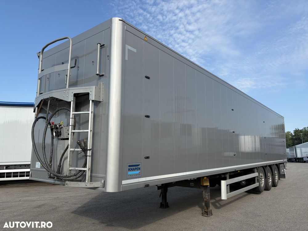 Knapen Trailers Walking Floor, axa viratoare, axa liftanta,7770 kg, factura externa - 1