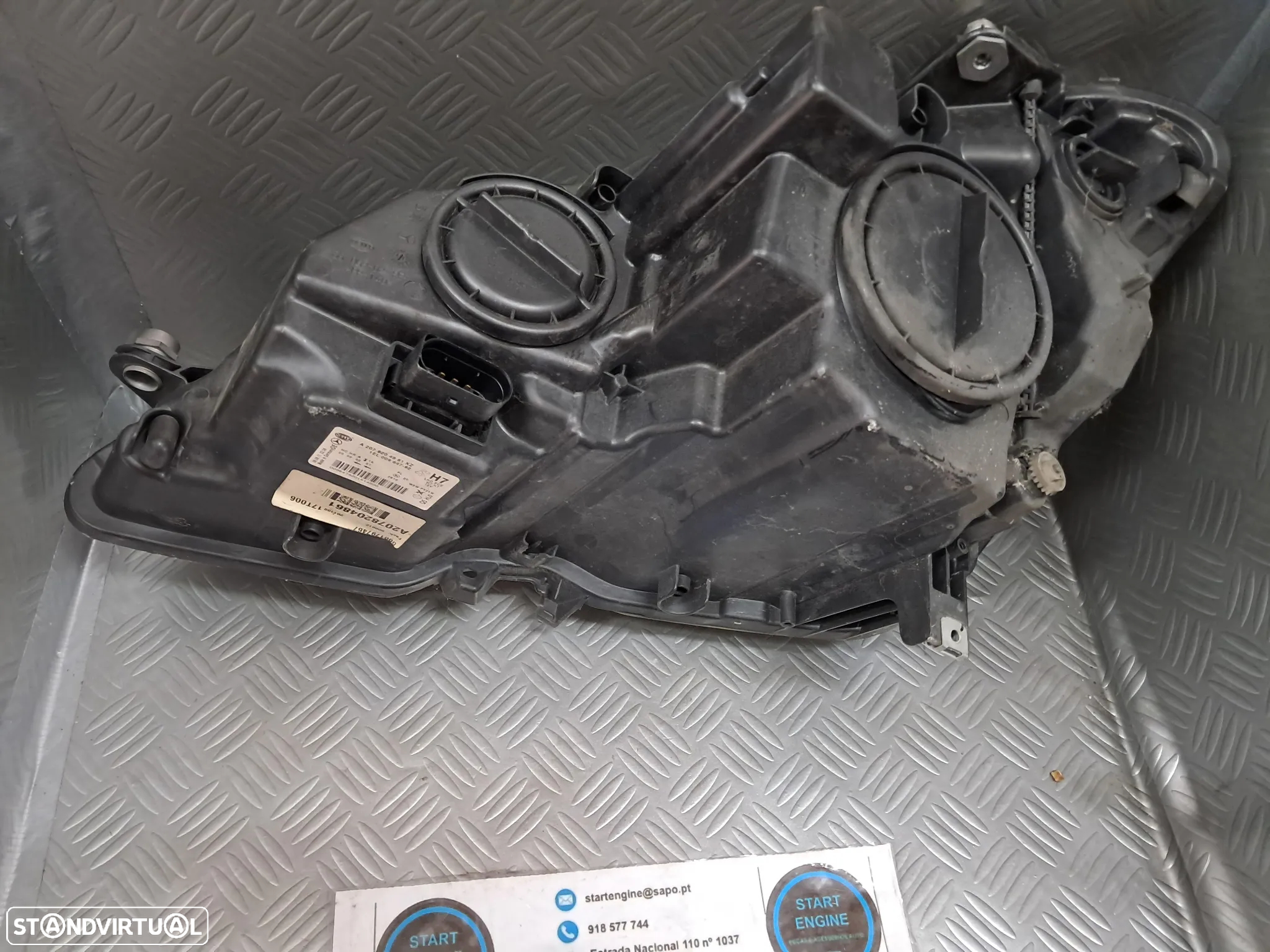 Farol Ótica Direita Mercedes Classe E W207 coupe hologênio - 3