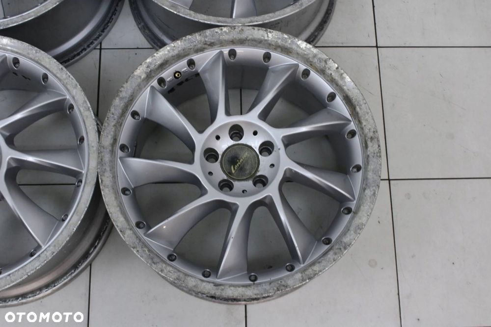 MERCEDES W220 W211 FELGI WZÓR LORINSER 8.5J 9.5J 5X112 19" KOMPLET - 4