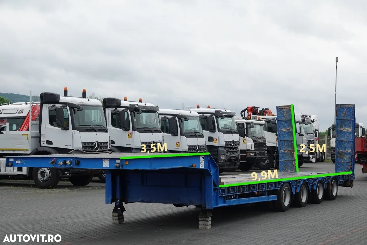 Cometto CAMION COMETTO CU ÎNCĂRCARE MICĂ / PRELUNSĂ / 4 AXI / AXĂ DE DIRECȚIE / IMPORTAT - 2
