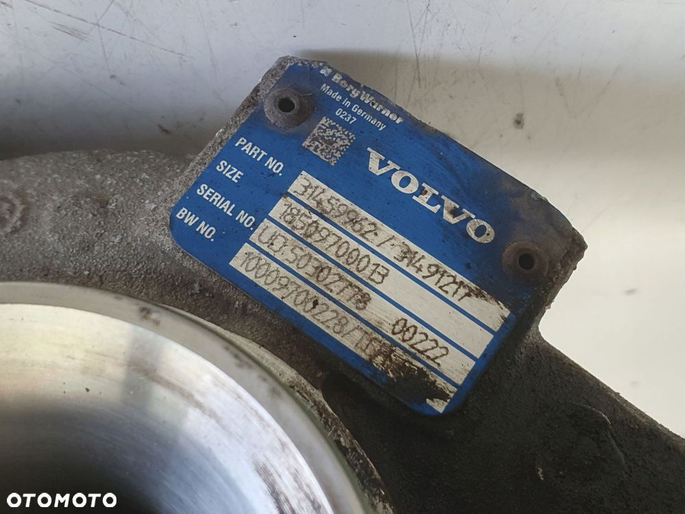 TURBOSPRĘŻARKA Volvo XC60 S60 V60 II 2.0 D4 _ turbo 31459962 31491217 - 2