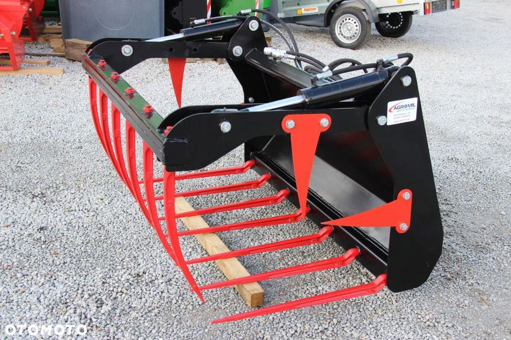 Krokodyl ładowacz czołowy Wol-Met kute zęby 1,8 m - 5