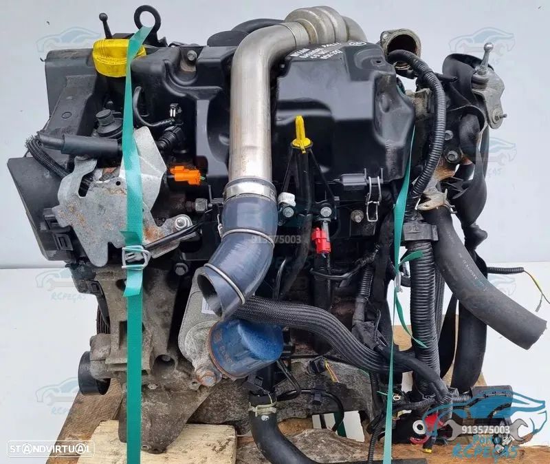 Motor Completo K9K282 - Renault | 1.5 dCi | 106cv | 8v - Continental | Qashqai | Megane | J10 | Megane 3 | 106 cv | K9K 282 | K9KH282 - 1