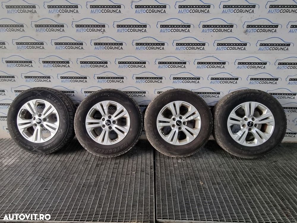 Jante aliaj Kia Sportage IV 2016 - 2018 (1355) R16 Cu anvelope 6*5j et 42*5 5*114*3 - 1