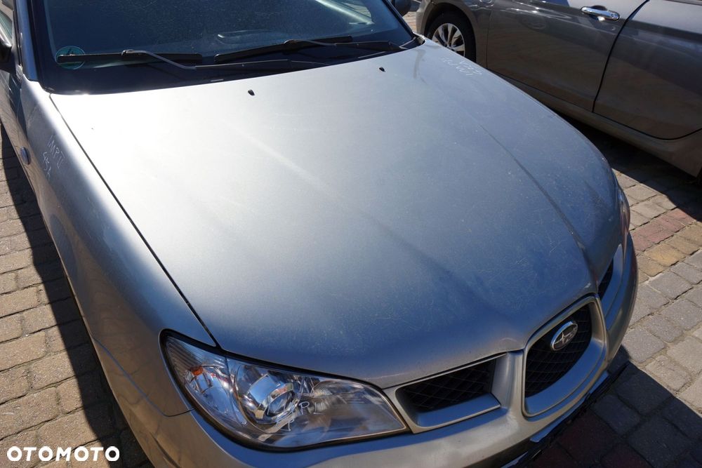 MASKA ZDERZAK BŁOTNIKI LAMPY IMPREZA II GD LIFT 45A  SUBARU 2006-2007 SZARY PRZÓD KOMPLETNY - 4