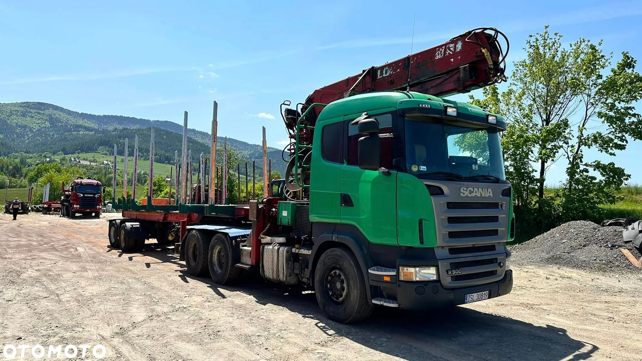 Scania R500 + DOLL LOGO 21 do drewna - 2