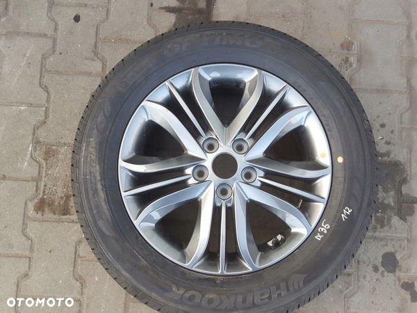 HYUNDAI ix35 FELGA ALUMINIOWA 17 5X114,3 52910-2Y650 KOŁO ZAPASOWE
