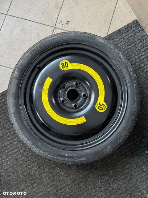 KOŁO DOJAZDOWE 125/70R16 125/70R18 A3 8P GOLF V VI LEON II PASSAT B6 1K0601027B 1K0601027F - 2
