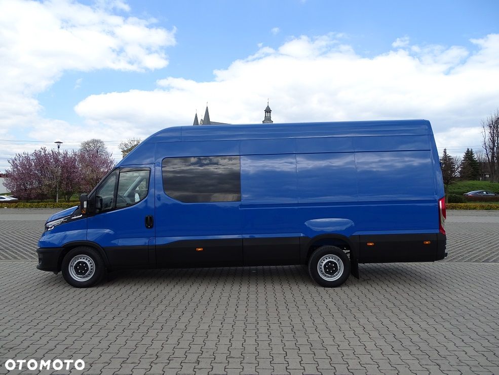 Iveco Daily L4H3 35S18 3.0 180 Hi-MATIC FULL LED Brygadówka DOKA 7 Osób UNIKAT!! JAK NOWY!! Salon PL! 1 WŁ.! - 3