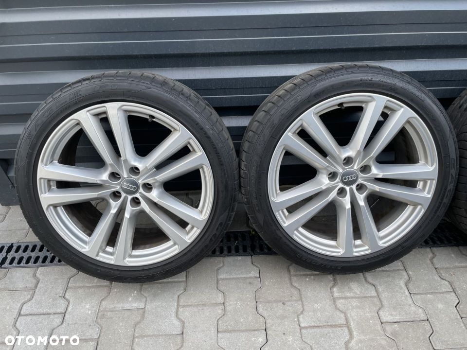 AUDI Q7 Q8 4M FELGI KOŁA OPONY LATO 265/40/20 4M0601025H 9Jx20 ET33 5x112 - 2
