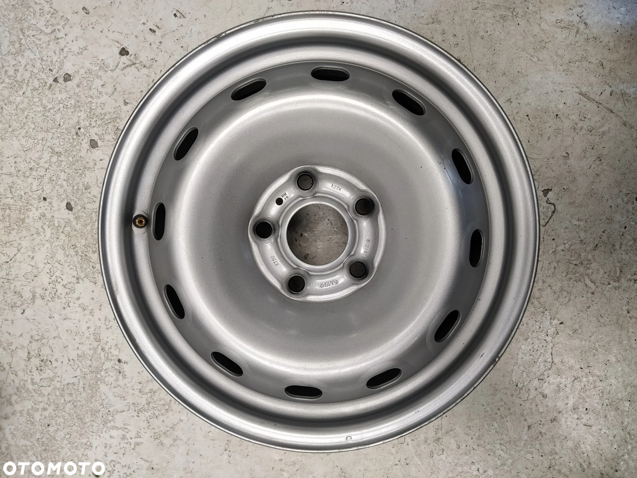 FIAT TALENTINO  OPEL VIVARO  RENAULT TRAFIC  MAZDA 6  6JX16 FELGI STALOWE R16 5x114.3 ET50 CZUJNIKI CIŚNIENIA TPMS ORYGINAŁ - 5