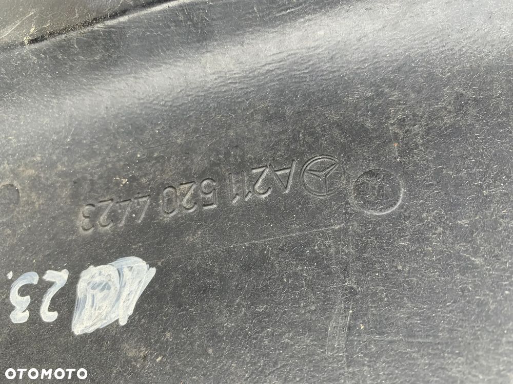 Mercedes E W211osłona podwozia pod zderzak przód - 4