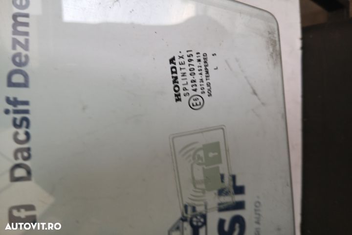 Geam usa fata stanga 43R-007951 43R-007951 Honda Civic 8 [2005 - 2008 - 2