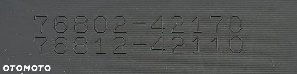 TOYOTA RAV4 V 18- LISTWA KLAPY BLENDA - 3