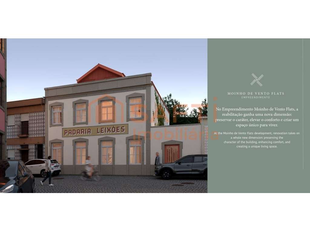 Empreendimento Leça da Palmeira MOINHO DE VENTO FLATS TO com Terraç... - Grande imagem: 3/15