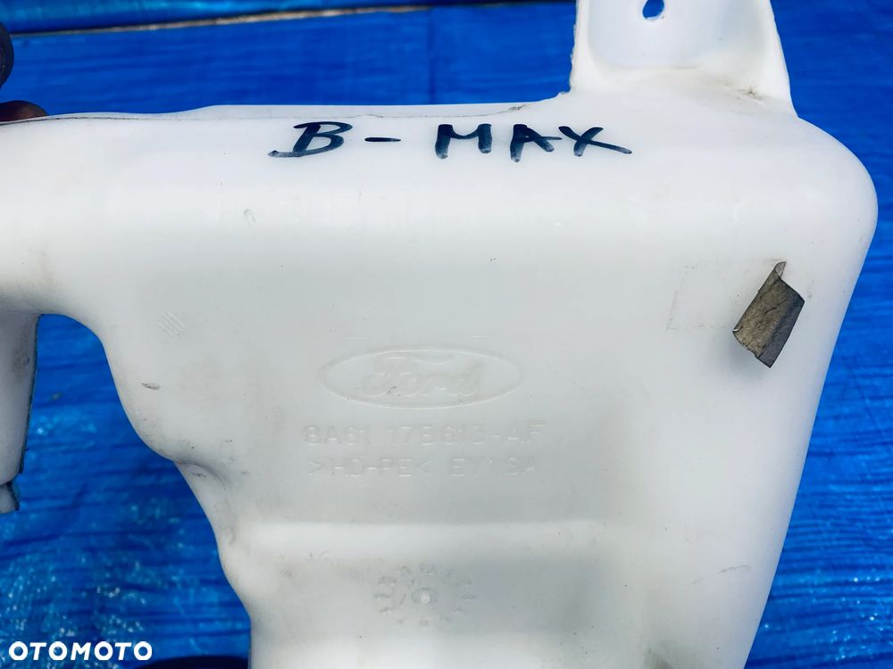 ZBIORNICZEK ZBIORNIK PŁYNU SPRYSKIWACZY POMPKA KOMPLETNY FORD FIESTA MK7 VII LIFT 2016R  8A61-17B613-AF  8A6117B613AF  ORYGINAŁ - 4