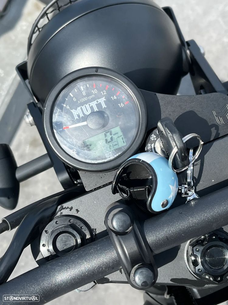 Mutt Mongrel Mutt mongrel-matt-black-125cc-motorcycle - 3