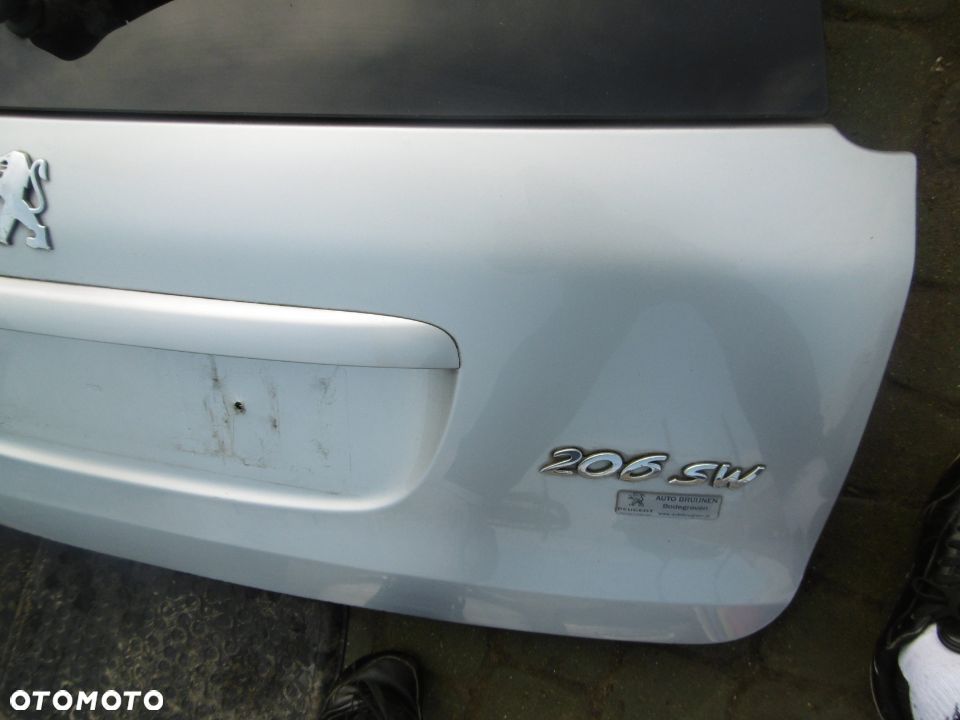 Klapa Peugeot 206 ezrc KOMBI BEZ RDZY - 5