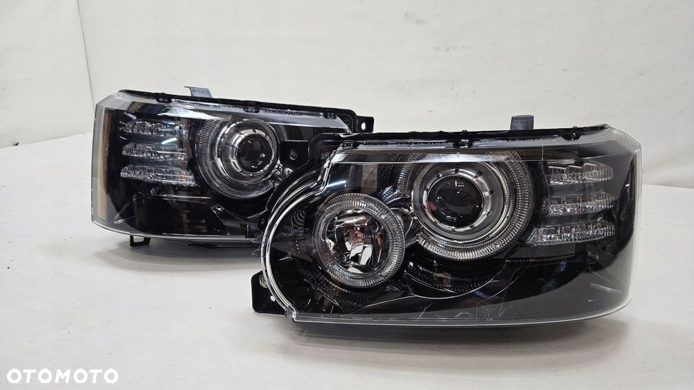 lampa lewa prawa range rover vogue lift l322 bi-xenon nie skrętna 9 pin - 1