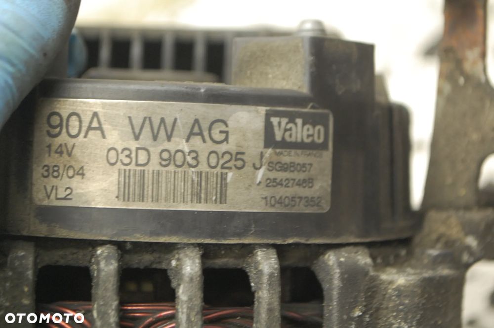 ALTERNATOR VALEON 90A 1.2 1.4 SEAT IBIZA III SKODA VW POLO IV 03D903025J - 10