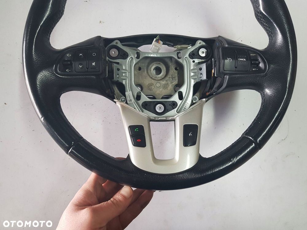 KIA SPORTAGE 3 III LIFT 13-15r KIEROWNICA SKÓRZANA TEMPOMAT 56110-3U751EQ - 4