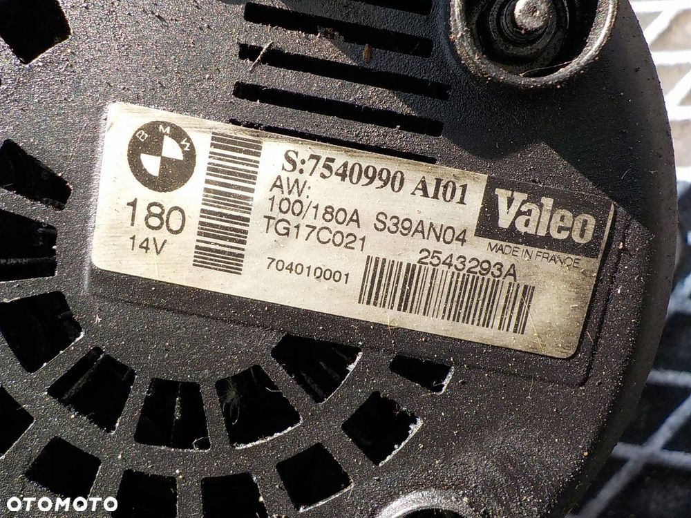 BMW 5 E60 E63 4.4 B ALTERNATOR 7540990 2543293A - 3