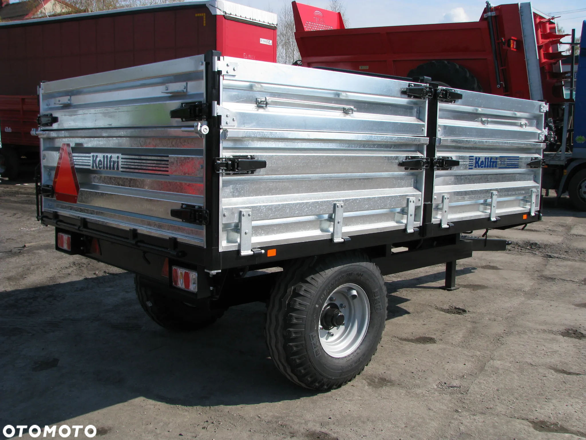 Inny Przyczepa KELLFRI z wywrotem 23-TV6023 5-ton / 23-TV702 7-ton wywrotka - 25