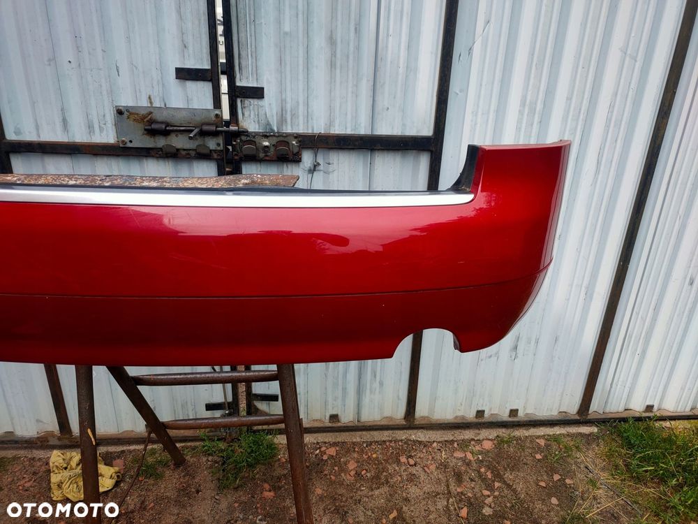 zderzak tył audi a4 b6 kombi kolor ly3c 2 rury - 8