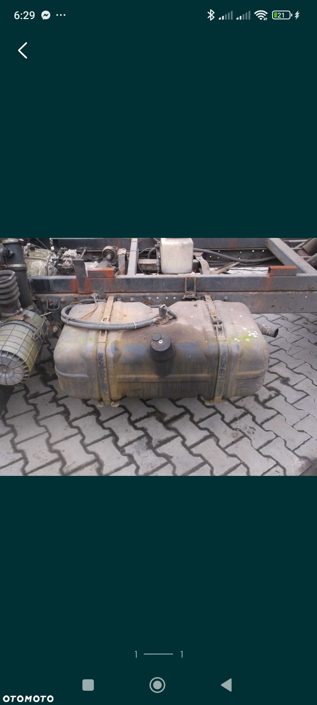 Zbiornik paliwa bak NISSAN CABSTAR E110 - 1