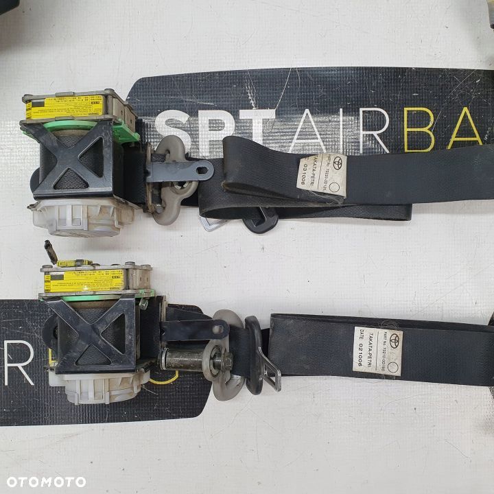 TOYOTA YARIS 2 II 3D DESKA ROZDZIELCZA KONSOLA KOKPIT PULPIT PODUSZKI AIRBAG AIR BAG PASY KIT SET - 7