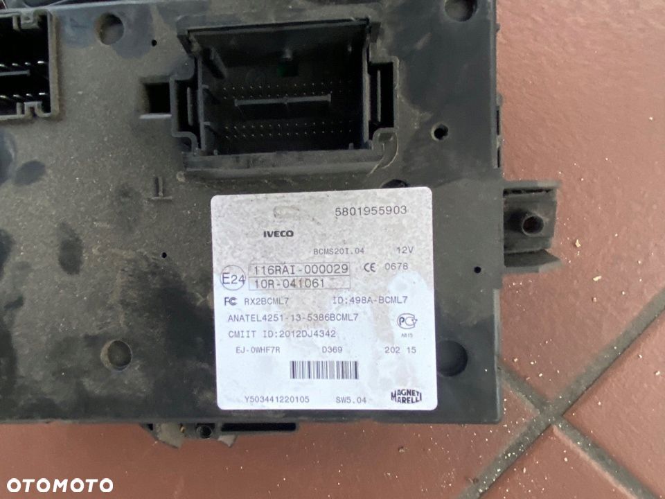 Iveco Daily 35s13 2,3 zestaw sterownik 0281030169 - 2