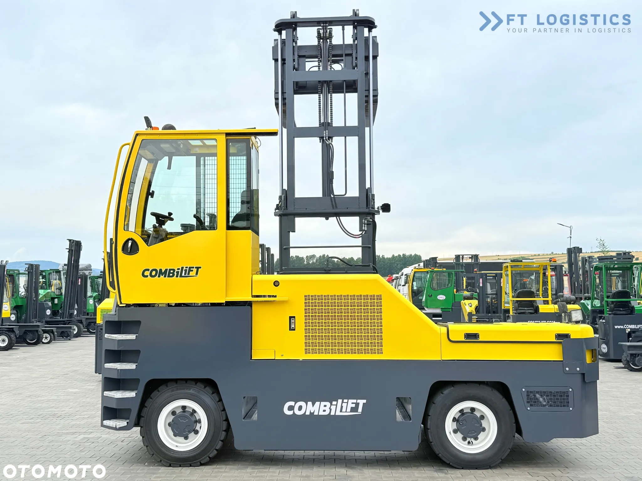 Combilift C6000FSL / DIESEL / DUPLEX - 4100MM / WIDŁY 1400MM / WÓZEK BOCZNY / UDŹWIG 6000KG / WOLNY SKOK / SILNIK DEUTZ / STAN IDEALNY - 41