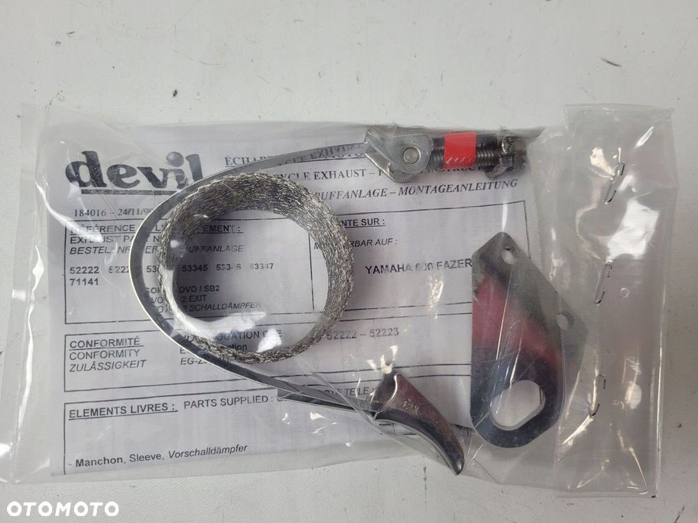 YAMAHA FZS 600 FAZER KOLEKTOR WYDECHOWY DEVIL 109010/1300 - 8