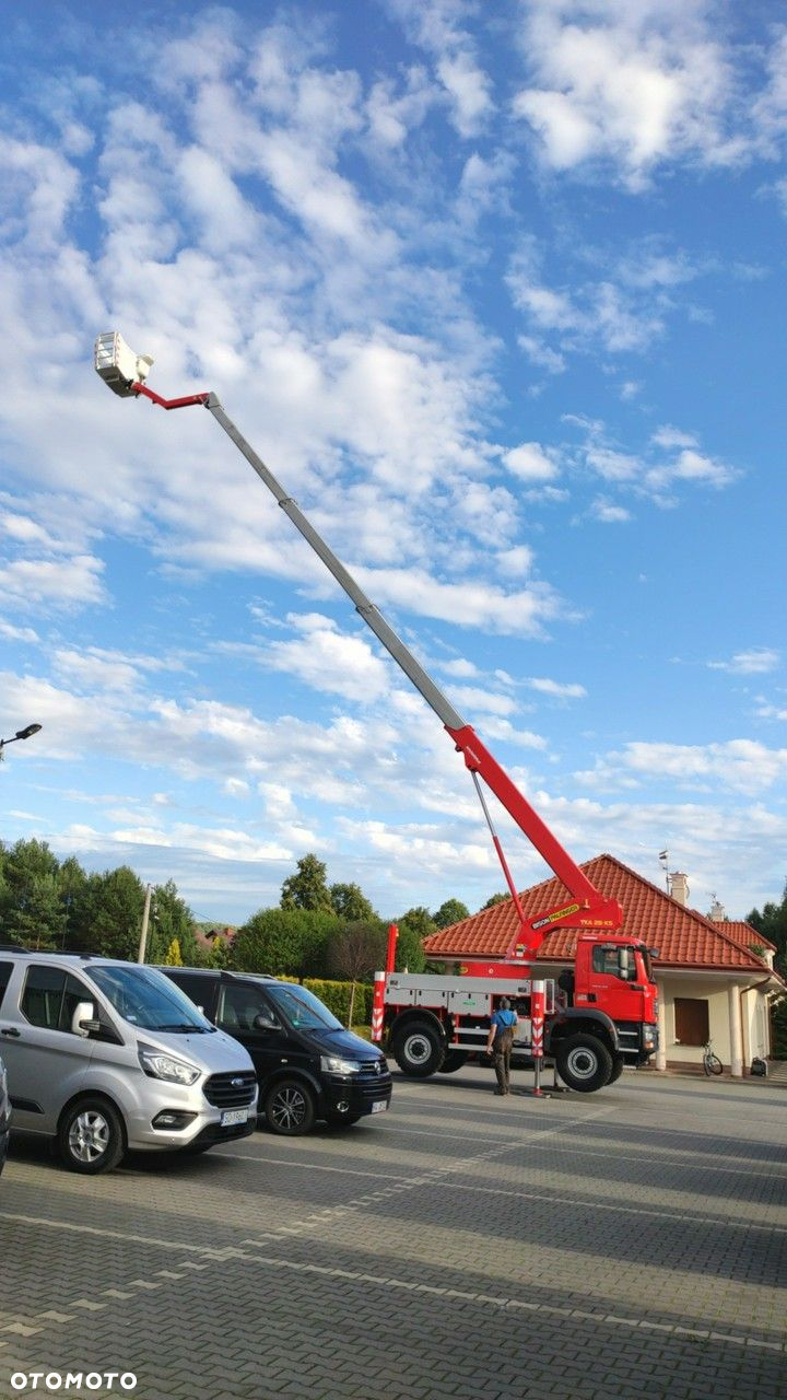 MAN TGM 18.280 4x4 Zwyżka Bison Palfinger TKA 28 Podnośnik Koszowy - 34