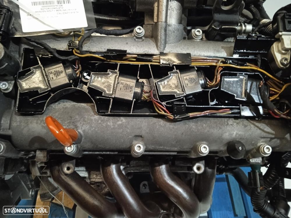 MOTOR COMPLETO VOLKSWAGEN GOLF V 2007 - 10